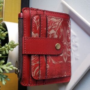 Women's Patricia Nash Cassis ID Small Printed Wallet. NWOT